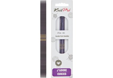 спицы для вязания 19004 Спицы носочные 2,75 мм J'adore Cubics KnitPro 15 см спицы для вязания 19004 Спицы носочные 2,75 мм J'adore Cubics KnitPro 15 см