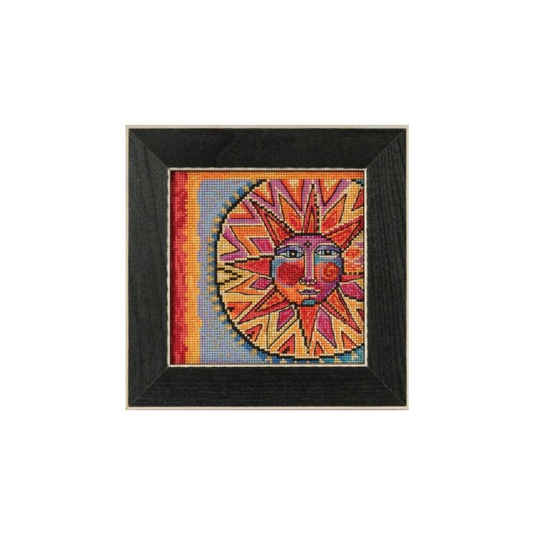 LB141816 Небесно-блакитний. Набір для вишивки в змішаній техніці Mill Hill - 1