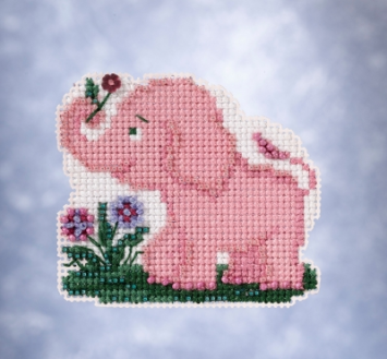 MH182113 Элла слоненок. Набор для вышивки в смешанной технике Mill Hill - 1 MH182113 Элла слоненок. Набор для вышивки в смешанной технике Mill Hill - 1