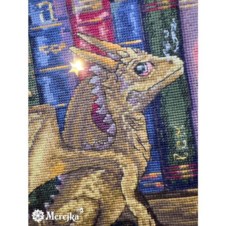 K-266 Охотники за молью. Набор для вышивки крестом Мережка - 2