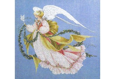  LL26 Angel of Summer // Ангел Літа. Схема для вишивки хрестиком на папері Lavender & Lace