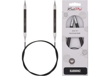 спицы для вязания 41216 Спицы круговые Karbonz KnitPro 100 см 8.00 мм спицы для вязания 41216 Спицы круговые Karbonz KnitPro 100 см 8.00 мм