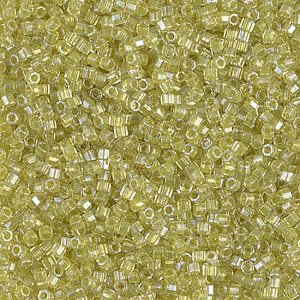 DBC-910 Бісер Miyuki Delica Beads Cut 11/0 (рубка, світло-оливковий) - 1