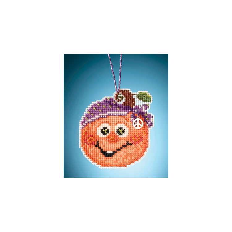 MH162025 Тыква Хиппи. Набор для вышивки в смешанной технике Mill Hill - 1
