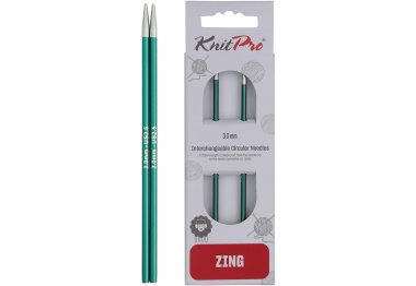 спиці для в'язання 47528 Спиці знімні короткі (10 см) Zing KnitPro, 3.00 мм