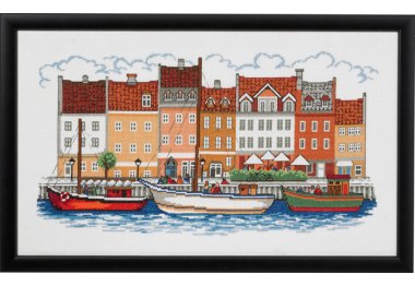  70-3179 Гавань. Набір для вишивання хрестом PERMIN