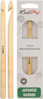22511 Гачок бамбуковий KnitPro, 9.00 мм - 1 22511 Гачок бамбуковий KnitPro, 9.00 мм - 1