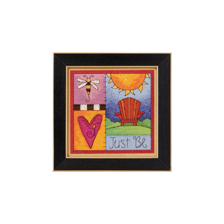 ST152311 Просто будь. Набір для вишивки в змішаній техниці Mill Hill - 1