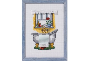  92-1155 Ванная. Набор для вышивания крестом PERMIN