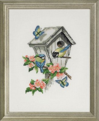 70-5120 Синиці. Набір для вишивання хрестом PERMIN - 1