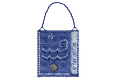 вишивка гладдю MH161825 Водолій. Набір для вишивки в змішаній техниці Mill Hill