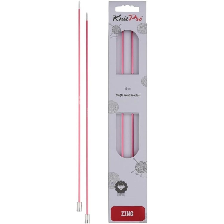 47321 Спицы прямые Zing KnitPro, 40 см, 2.00 мм - 1 47321 Спицы прямые Zing KnitPro, 40 см, 2.00 мм - 1
