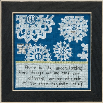 CG301615 Мир. Набор для вышивки в смешанной технике Mill Hill - 1