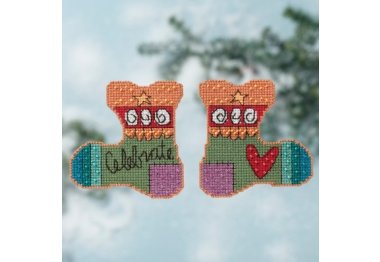 вышивка гладью ST141612 Праздник. Набор для вышивки в смешанной технике Mill Hill