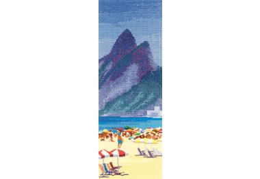  HC853 Пляж Іпанема. Схема для вишивки хрестиком на папері Heritage Crafts