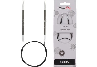 спицы для вязания 41164 Спицы круговые Karbonz KnitPro 60 см 3.00 мм спицы для вязания 41164 Спицы круговые Karbonz KnitPro 60 см 3.00 мм