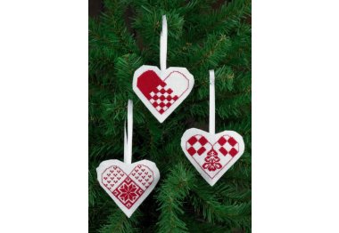  01-4272 Серце. Набір для вишивання хрестом PERMIN