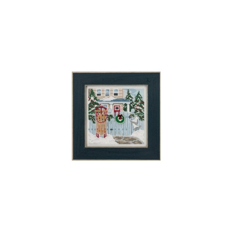 MH143304 Святкові спогади. Набір для вишивки в змішаній техніці Mill Hill - 1