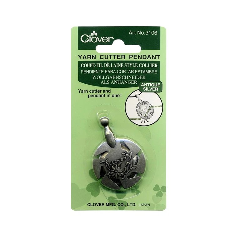 Подвеска для обрезки ниток 3.5 x 0.5 x 5см Clover античное серебро арт. 3106 - 2 Подвеска для обрезки ниток 3.5 x 0.5 x 5см Clover античное серебро арт. 3106 - 2
