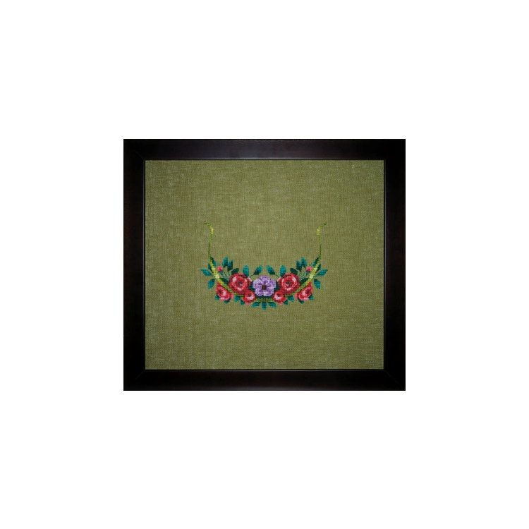 NC324 Beautiful//Красота. Схема для вышивки крестиком на бумаге Nora Corbett - 1