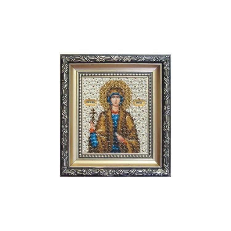 Б-1076 Ікона свята мучениця Софія Набір для вишивки бісером - 1