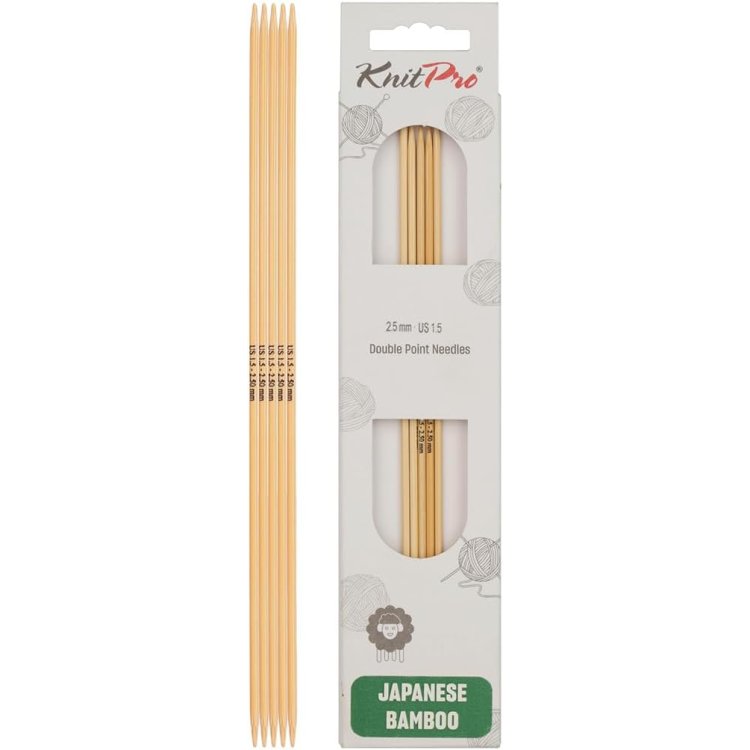 22123 Спицы носочные Bamboo KnitPro, 20 см, 2.50 мм - 1 22123 Спицы носочные Bamboo KnitPro, 20 см, 2.50 мм - 1