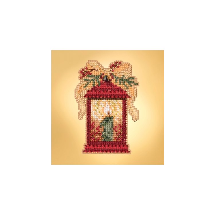 MH181934 Різдвяний ліхтар. Набір для вишивки в змішаній техніці Mill Hill - 1