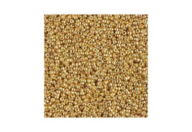  RR-4202 Бісер Miyuki DURACOAT Round Rocailles 15/0 (металізований, золотистий)