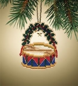 MH167305 Барабан. Набір для вишивки в змішаній техніці Mill Hill - 1