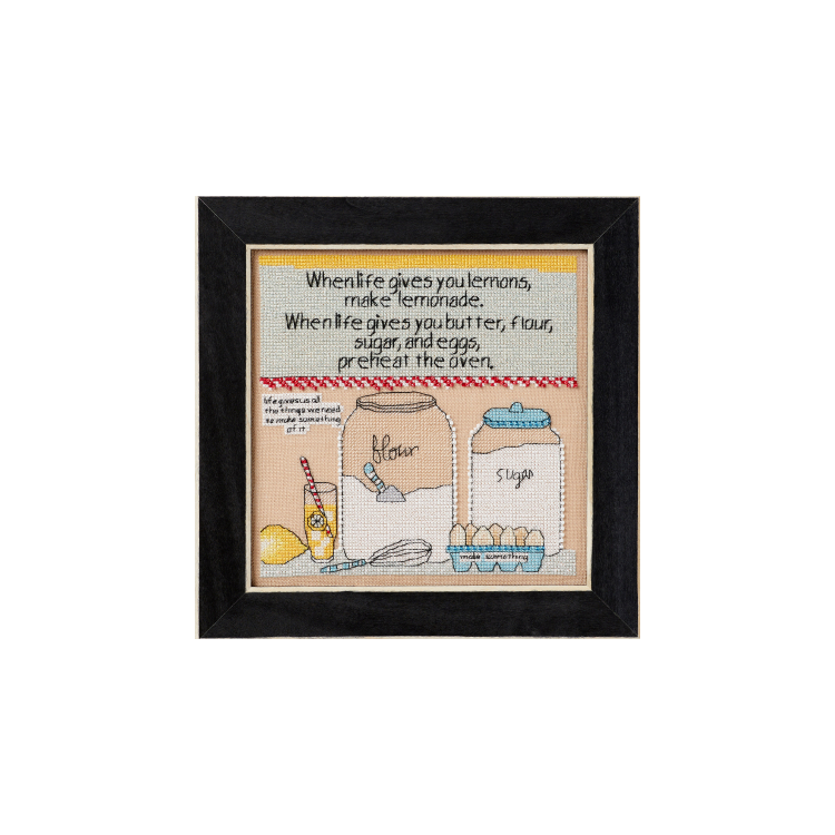 CG302313 Сделай лимонад. Набор для вышивки в смешанной технике Mill Hill - 1