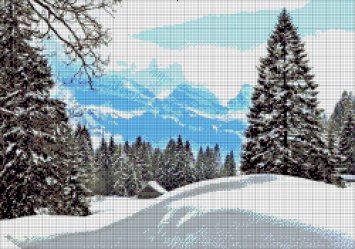 27-1472-НЗ Зима. Набор Для вышивки бисером ТМ Токарева А. - 1 27-1472-НЗ Зима. Набор Для вышивки бисером ТМ Токарева А. - 1