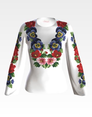Блузка жіноча (заготовка для вишивки) БЖ-056 - 1