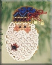 h97 Крис Крингл. Набор для вышивки в смешанной технике Mill Hill - 1