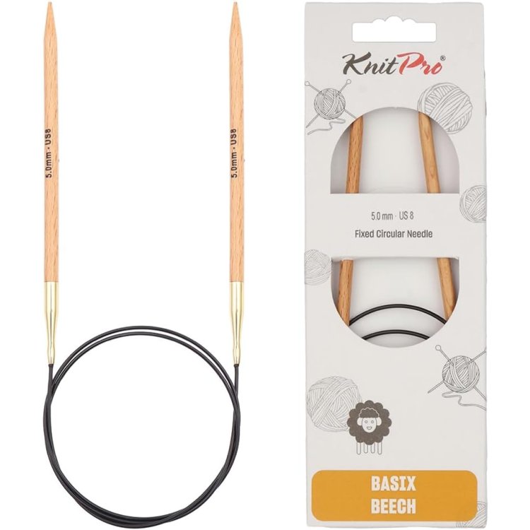 35320 Спиці кругові Basix KnitPro, 60 см, 5.00 мм - 1 35320 Спиці кругові Basix KnitPro, 60 см, 5.00 мм - 1