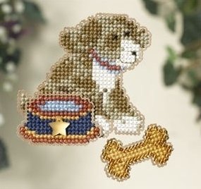 MH187104 Мій найкращий друг. Набір для вишивки в змішаній техніці Mill Hill - 1