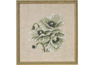  12-1158 Маки (Poppies. Набір для вишивання хрестом PERMIN