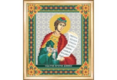  СБИ-075 Именная икона святой пророк Даниил. Схема для вышивания бисером