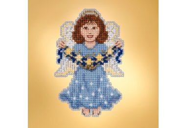 вышивка гладью MH181936 Небесный ангел. Набор для вышивки в смешанной технике Mill Hill
