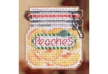 вышивка гладью MH182203 Персики. Набор для вышивки в смешанной технике Mill Hill вышивка гладью MH182203 Персики. Набор для вышивки в смешанной технике Mill Hill