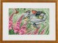 70-9396 Купание птиц в саду (Bird bath Garden. Набор для вышивания крестом PERMIN - 1