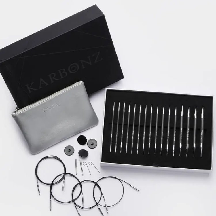 41630 Набір знімних спиць Karbonz KnitPro - 1 41630 Набір знімних спиць Karbonz KnitPro - 1