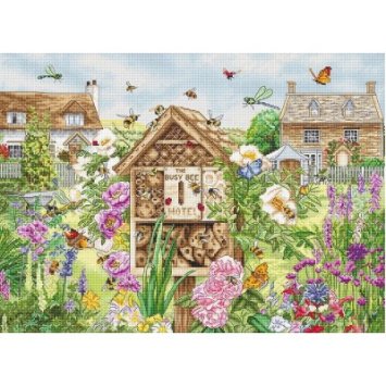 Набір для вишивки хрестиком L8104 Busy Bee Hotel. Letistitch - 1