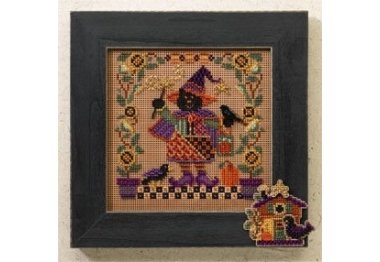 вышивка гладью MH146203 Волшебная Ванда. Набор для вышивки в смешанной технике Mill Hill