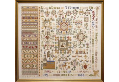  39-8406 Sampler ''Antique". Набор для вышивания крестом PERMIN