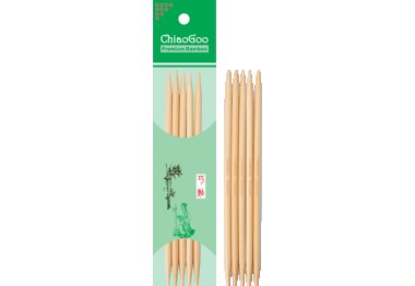  Шкарпеткові бамбукові спиці Bamboo натуральний колір ChiaoGoo