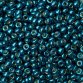 RR-5115 Бисер Miyuki DURACOAT Round Rocailles 11/0 (темная бирюза, металлизированный) - 1