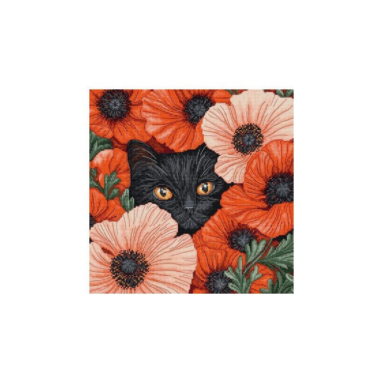 Набір для вишивки хрестиком L9949 Poppy Eyes. Letistitch - 1
