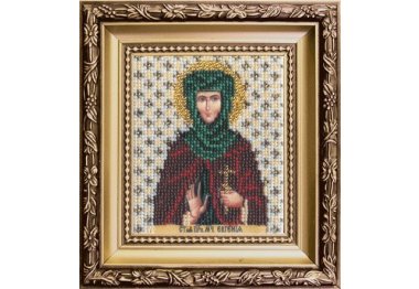  Б-1098 ікона Свята мучениця Євгенія Набір для вишивки бісером