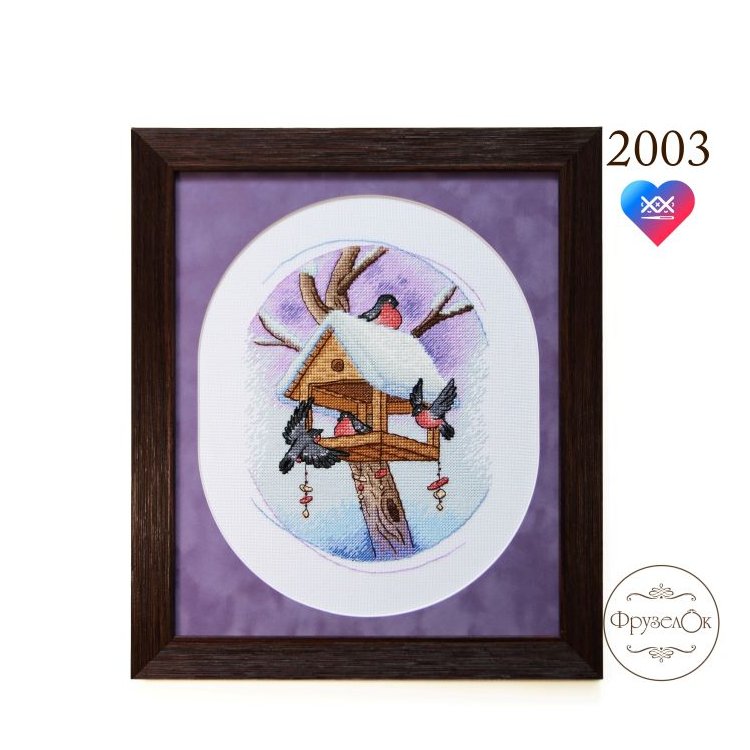 2003 Снігурі. Набір для вишивки хрестиком Фрузелок - 1
