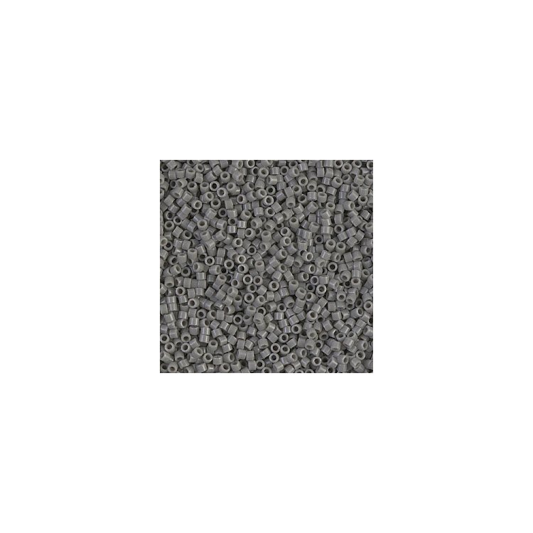 DB-731 Бісер Miyuki Delica Beads 11/0 (натуральний, сірий темний) - 1